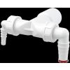 PODWJNE KOLANO DN40/32 P156Z BIAE ALCAPLAST
